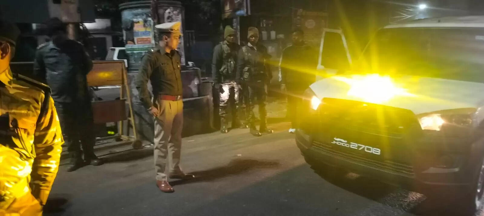 एंटी क्राइम चेकिंग अभियान शामिल हुए एसपी, रात में बढ़ेगी पुलिस की सक्रियता