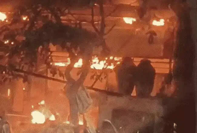 इंदौरः भोजनालय में खाना बनाने के दौरान लगी आग, पूरा सामान भी जला