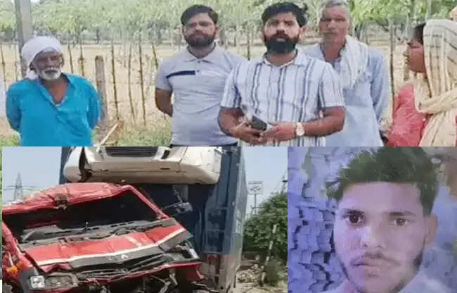 सोनीपत: हादसे में कैंटर हेल्पर की मौत, चालक घायल