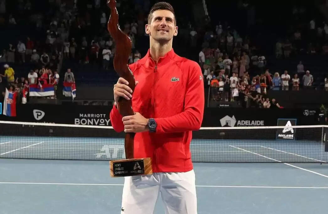 ऑस्ट्रेलियन ओपन से पहले एडिलेड इंटरनेशनल में हिस्सा लेंगे नोवाक जोकोविच
