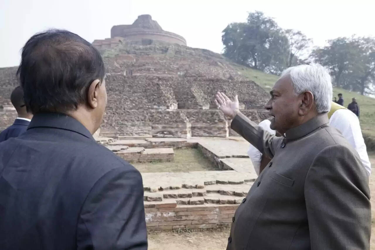 (अपडेट) केसरिया बौद्ध स्तूप में बड़ी संख्या में पर्यटक आते हैं,टूरिस्ट फैसिलिटी सेंटर का निर्माण जल्द करें पूरा : मुख्यमत्री