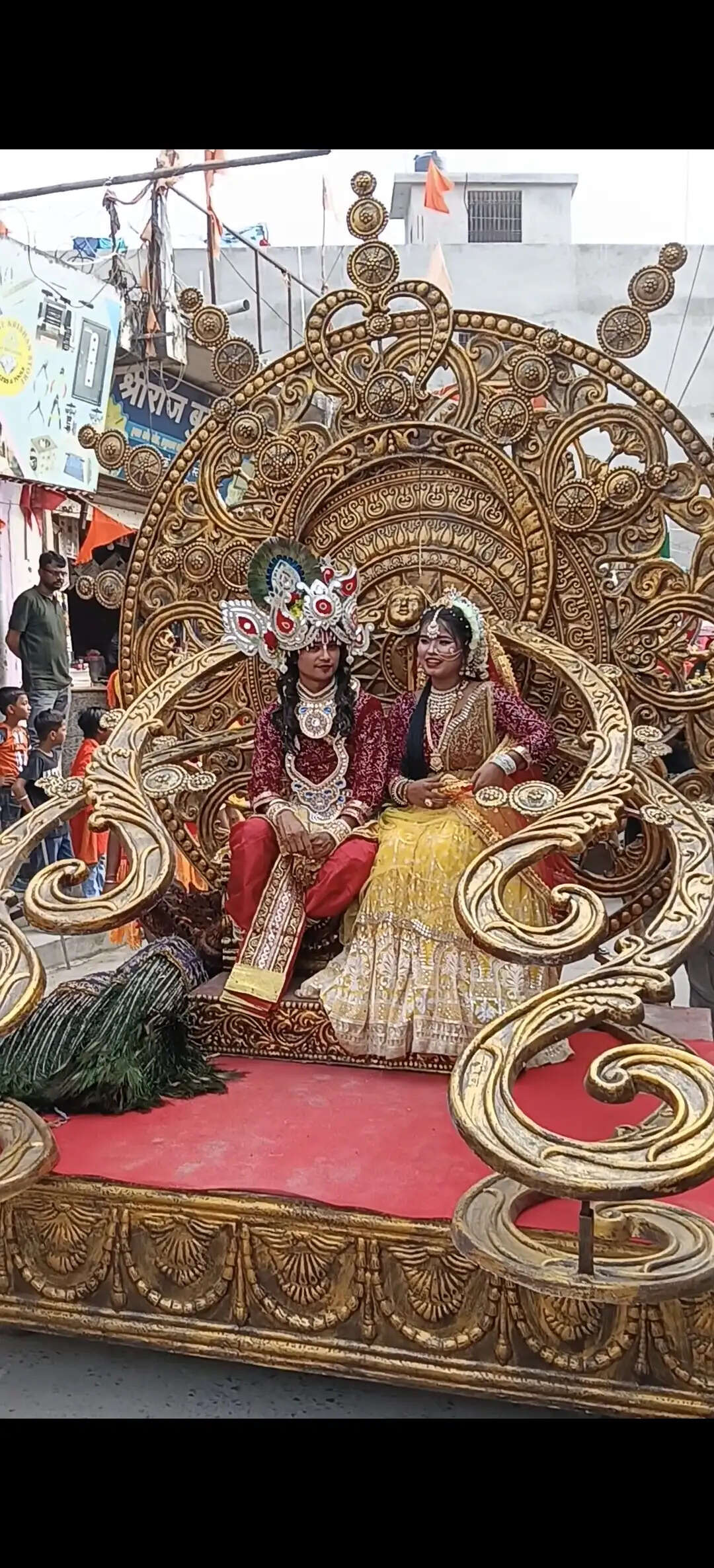 श्री रामनवमी रथयात्रा में इस साल झांकियों ने लोगों को मंत्रमुग्ध