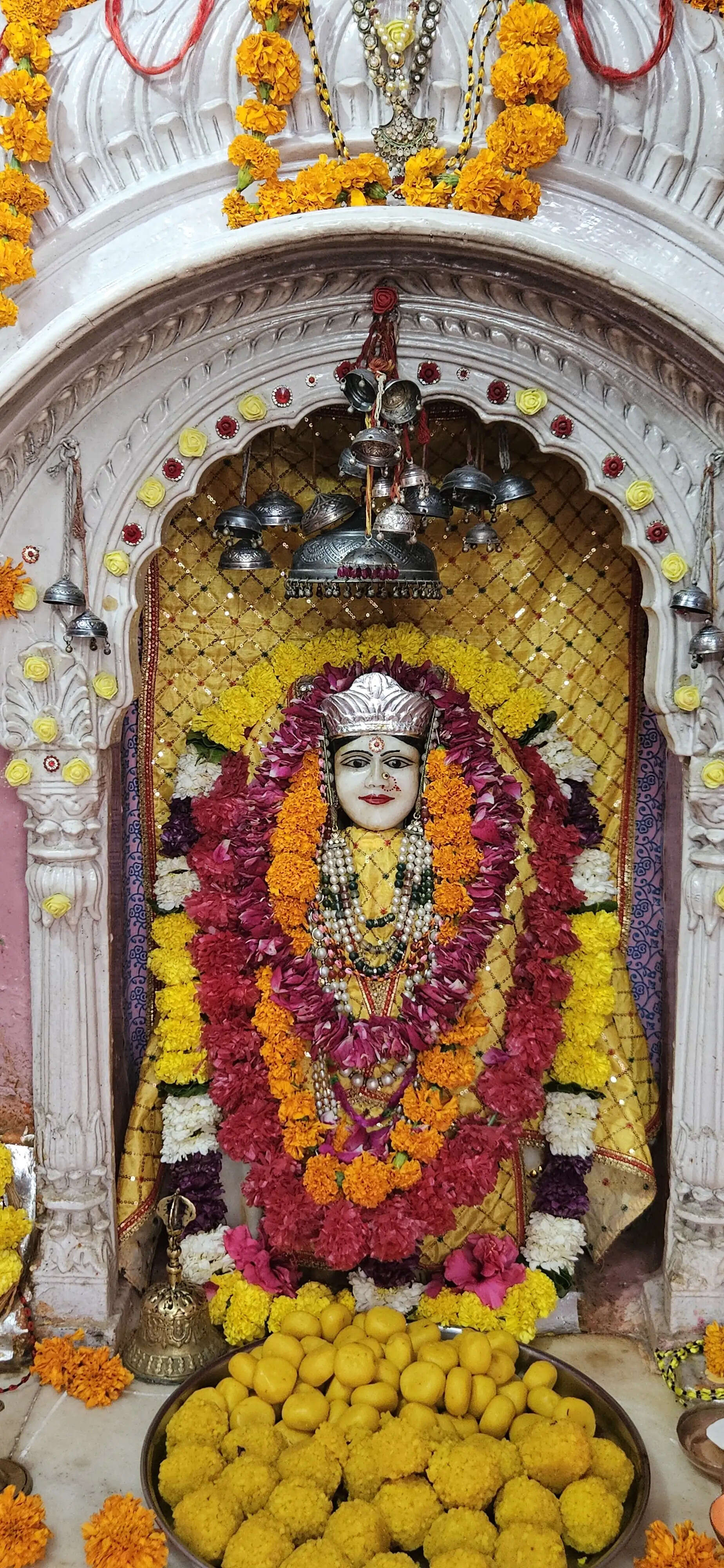 देशभर में फैले पुष्करणा दिवस पर मां उष्ट्र वाहिनी मंदिर में कुलदेवी का पूजन