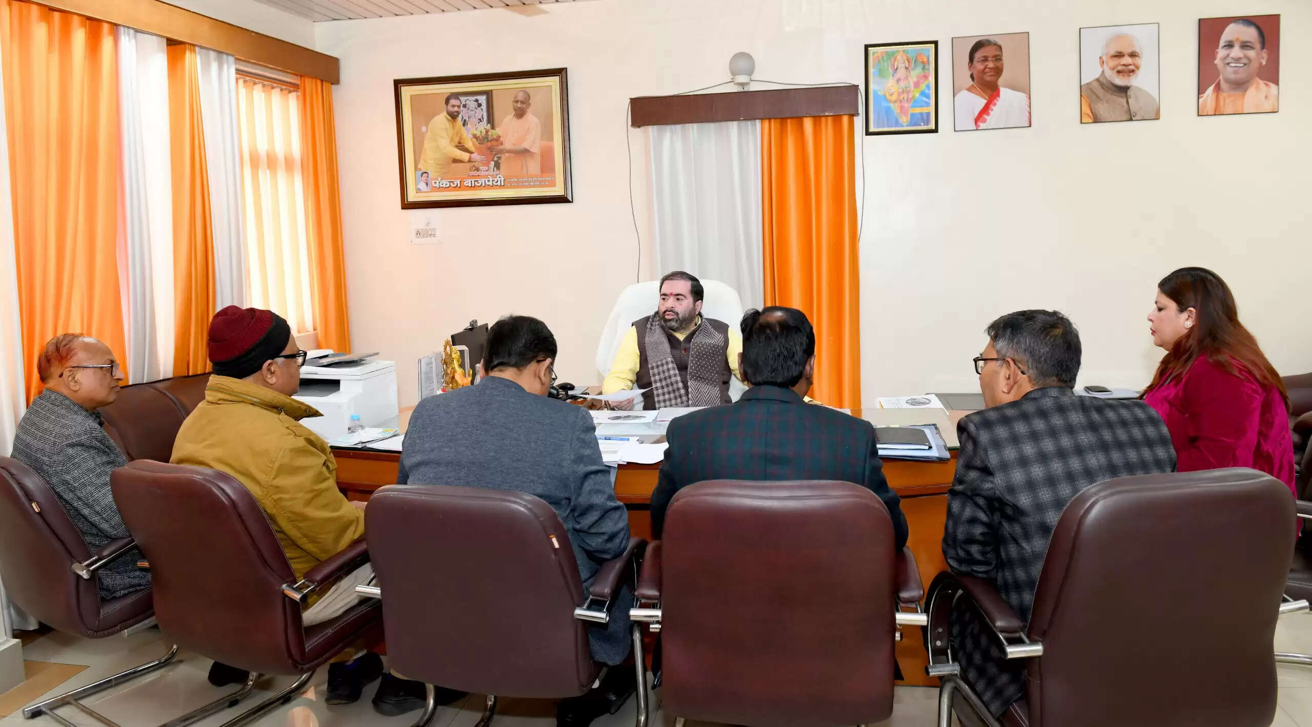 खाद्य एवं रसद विभाग की विभागीय समीक्षा बैठक, अन्नपूर्णा भवनों के बाबत दिए निर्देश