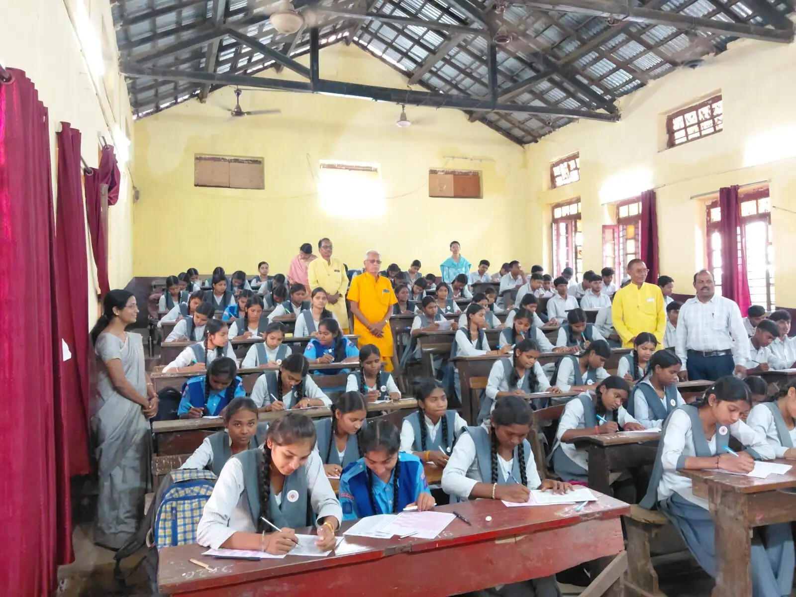 भारतीय संस्कृति ज्ञान परीक्षा में जिले के 450 स्कूलों के 11,731 विद्यार्थी शामिल