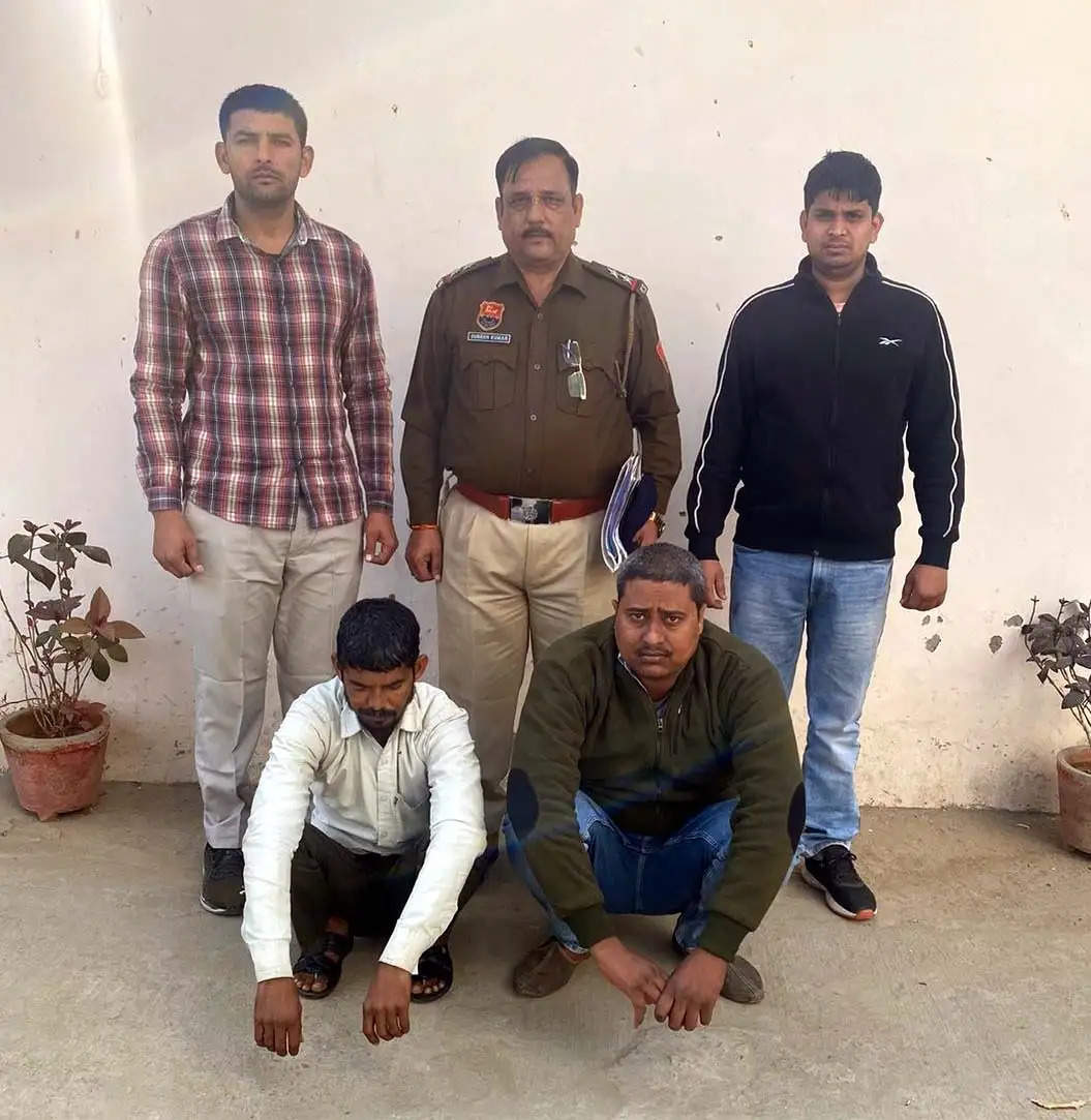 फरीदाबाद: इंश्योरेंस के पैसे हड़पने के लिए चोरी करवाया कैंटर, पुलिस ने पकड़ा