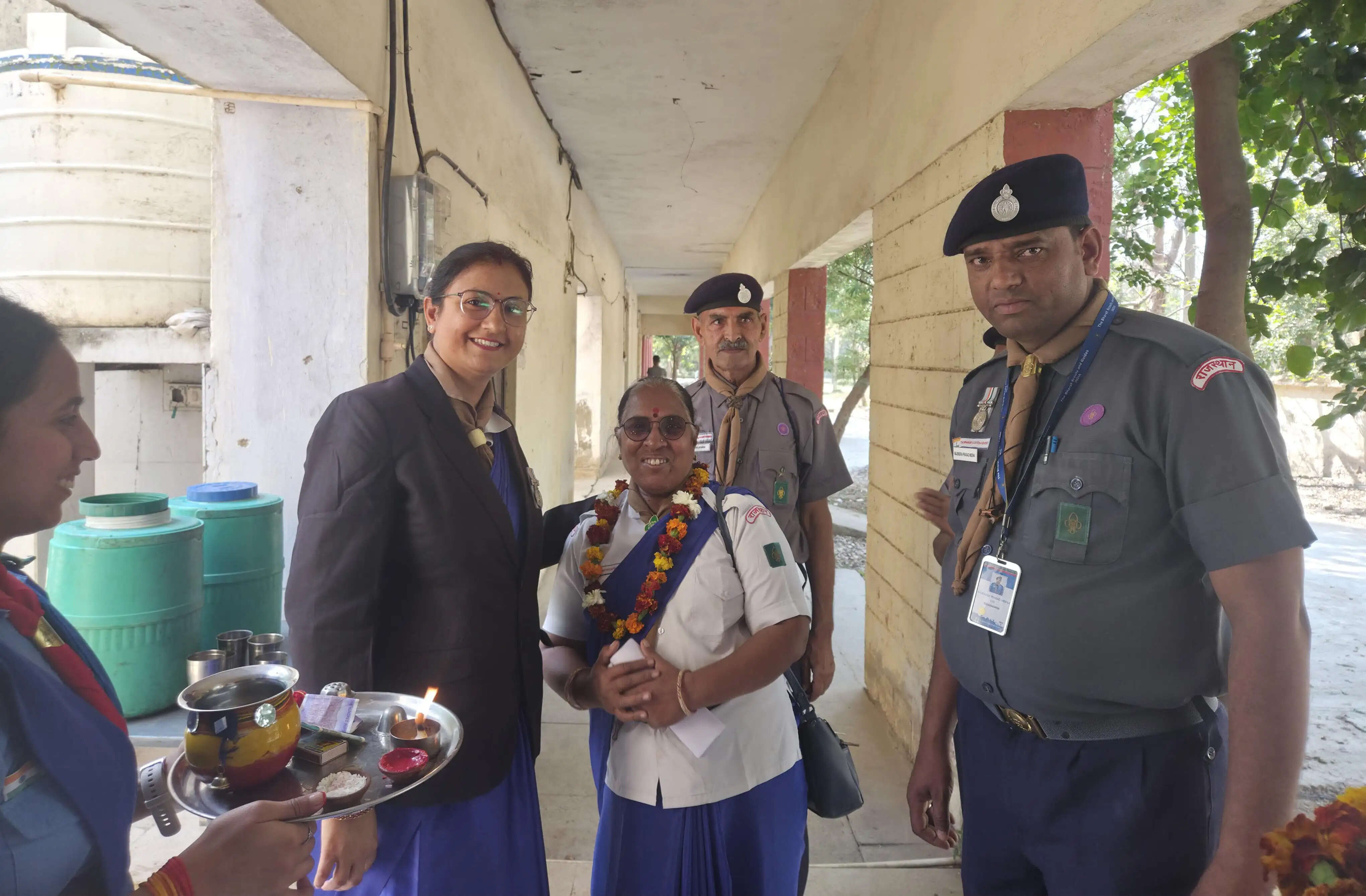 राजस्थान राज्य भारत स्काउट गाइड की राज्य स्तरीय ट्रेनर्स मीट अलवर में आयोजित