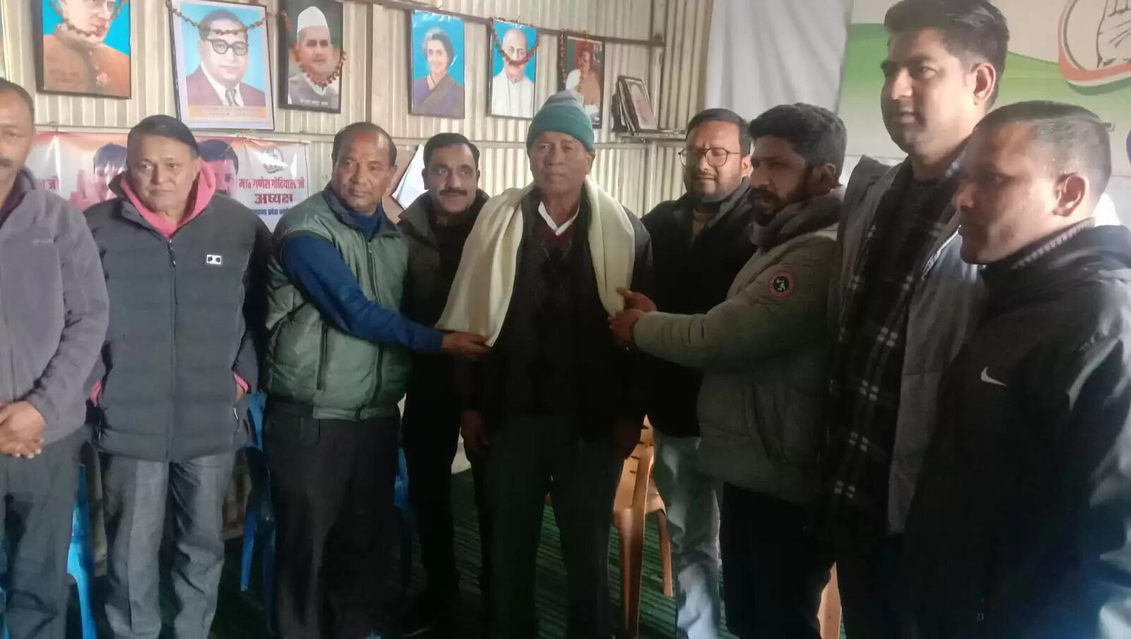 कांग्रेस ने स्थापना दिवस पर संगठन मजबूत करने का लिया संकल्प