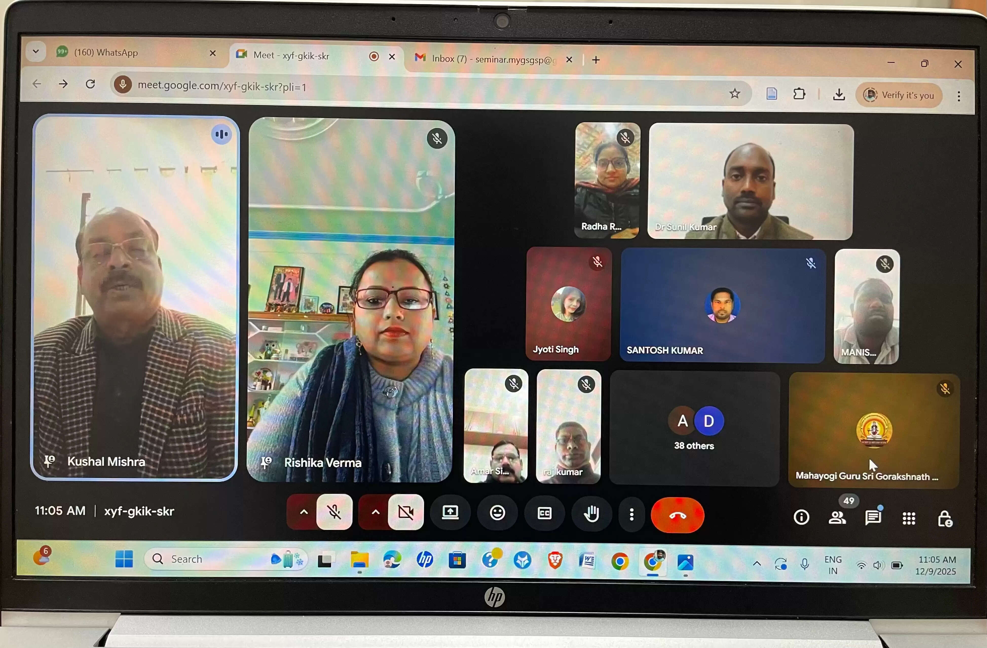 गोरक्षनाथ शोधपीठ में हुआ सप्तदिवसीय शीतकालीन योग कार्यशाला का शुभारम्भ