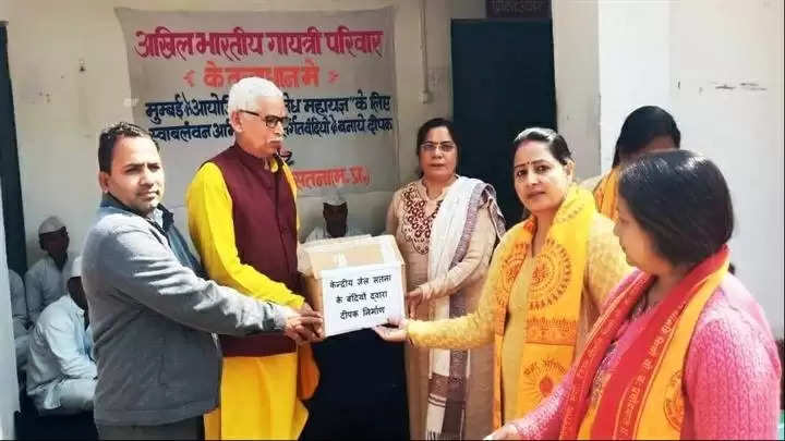 केन्द्रीय जेल सतना में दीप समर्पित कार्यक्रम सम्पन्न