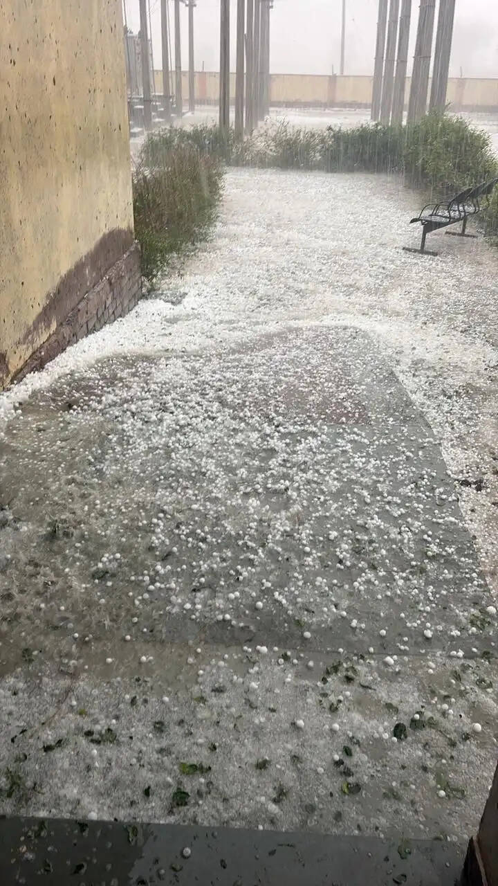 जयपुर सहित 18 शहरों में बारिश, आधा दर्जन शहरों में ओलावृष्टि