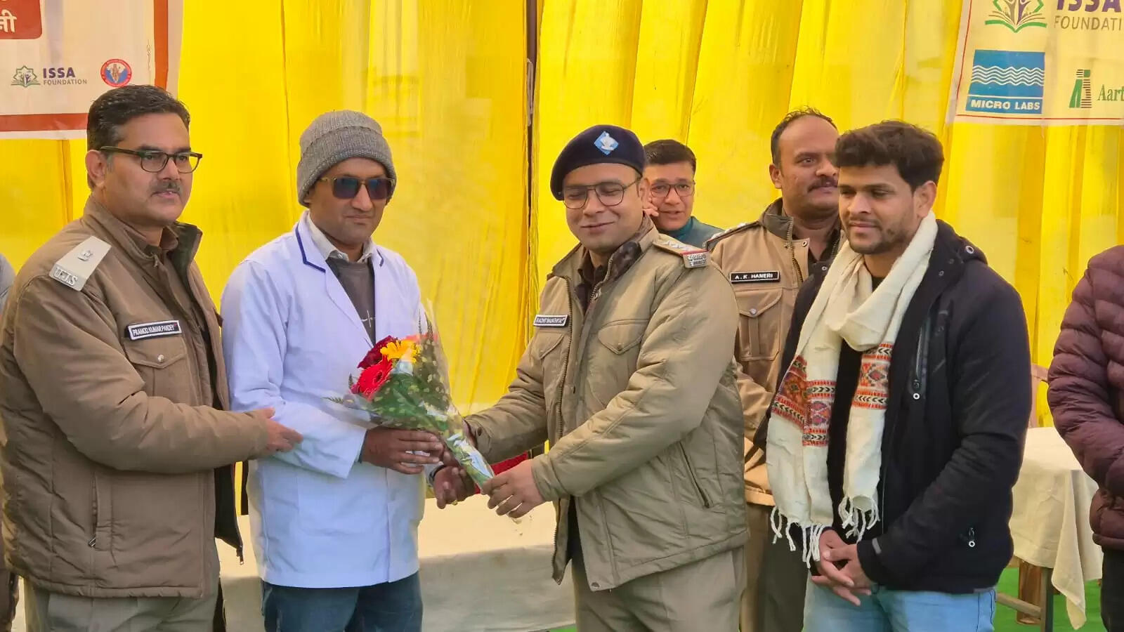 उप कारागार हल्द्वानी में निःशुल्क स्वास्थ्य शिविर