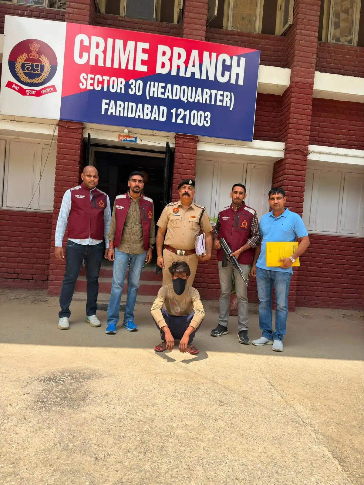 फरीदाबाद : पांच हजार का इनामी आरोपी गिरफ्तार