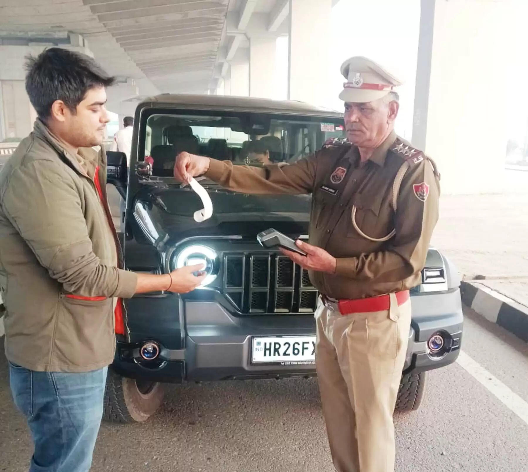 गुरुग्राम यातायात पुलिस ने ओवर स्पीड वाहनों पर 20 करोड़ से अधिक का लगाया जुर्माना