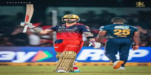 आरसीबी ने गुजरात को पांच विकेट से हराया