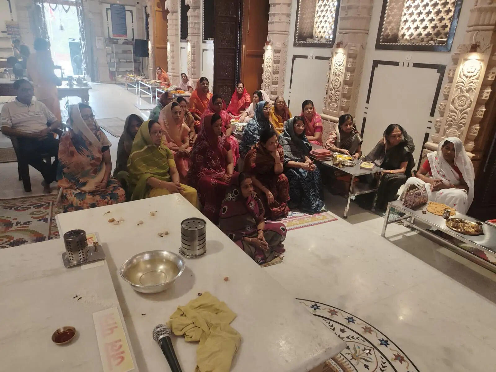 मुनिश्री 108 आराध्य सागरजी का मंगल प्रवेश, हुआ स्वागत