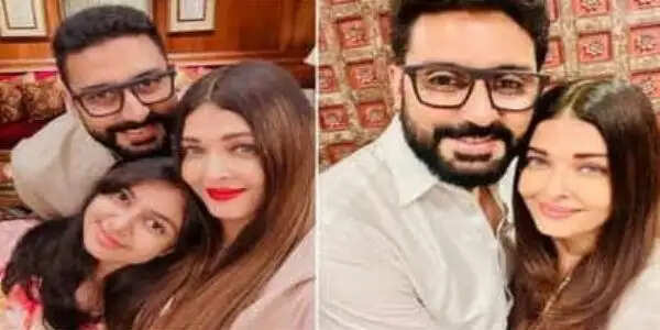 ऐश्वर्या राय के साथ नजर आए अभिषेक बच्चन, 'किंग' की शूटिंग से लिया ब्रेक