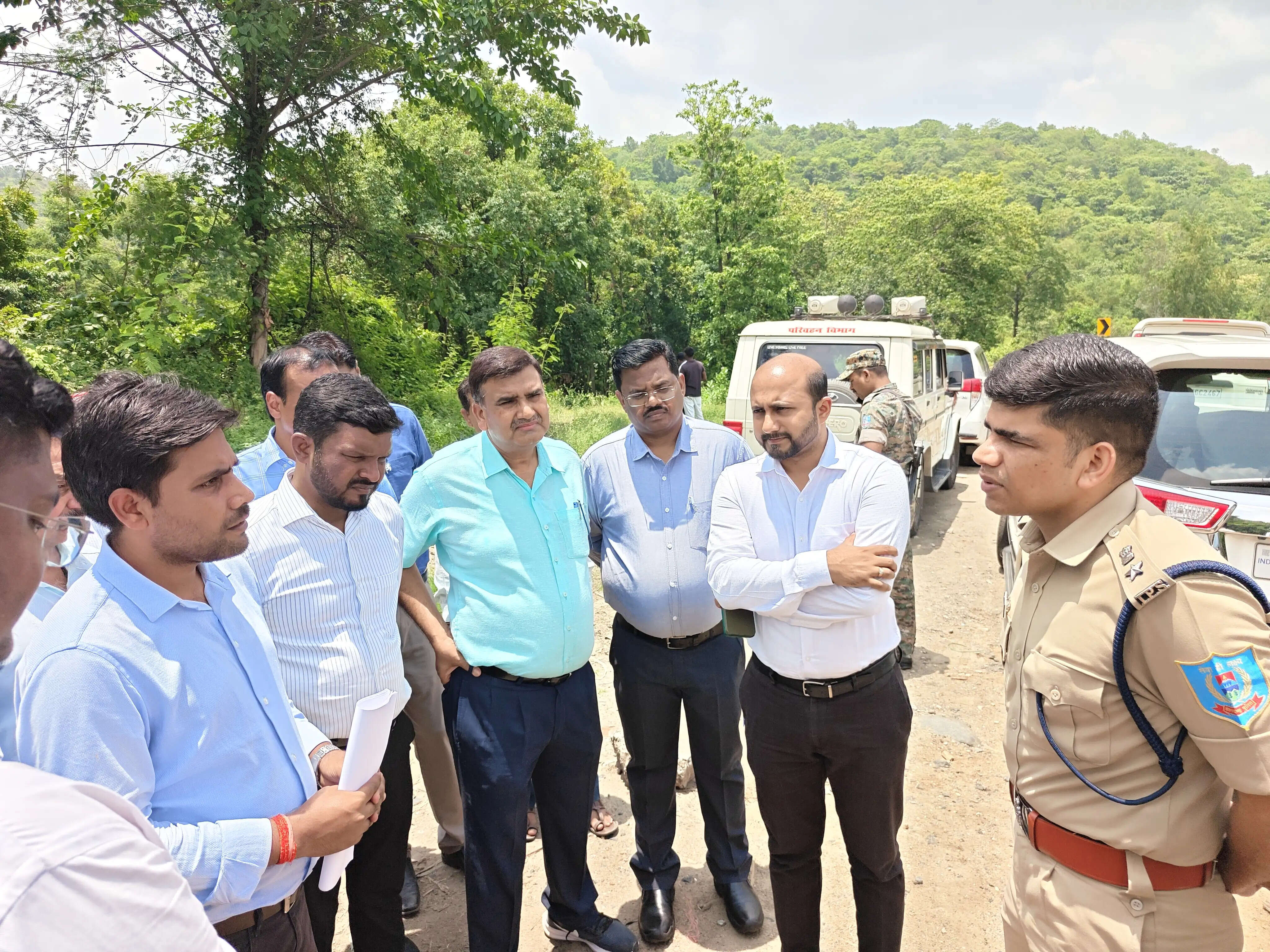 चुट्टूपालू घाटी का डीसी और एसपी ने किया निरीक्षण, हर 100 मीटर पर सुरक्षा इंतजाम का निर्देश