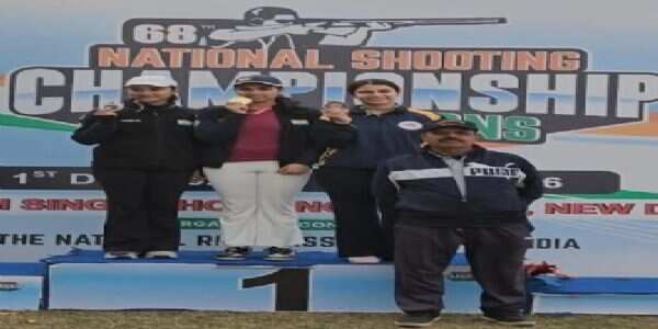 68वीं राष्ट्रीय शूटिंग चैंपियनशिप : रायजा ढिल्लों का दबदबा, महिला और जूनियर महिला स्कीट में जीता स्वर्ण