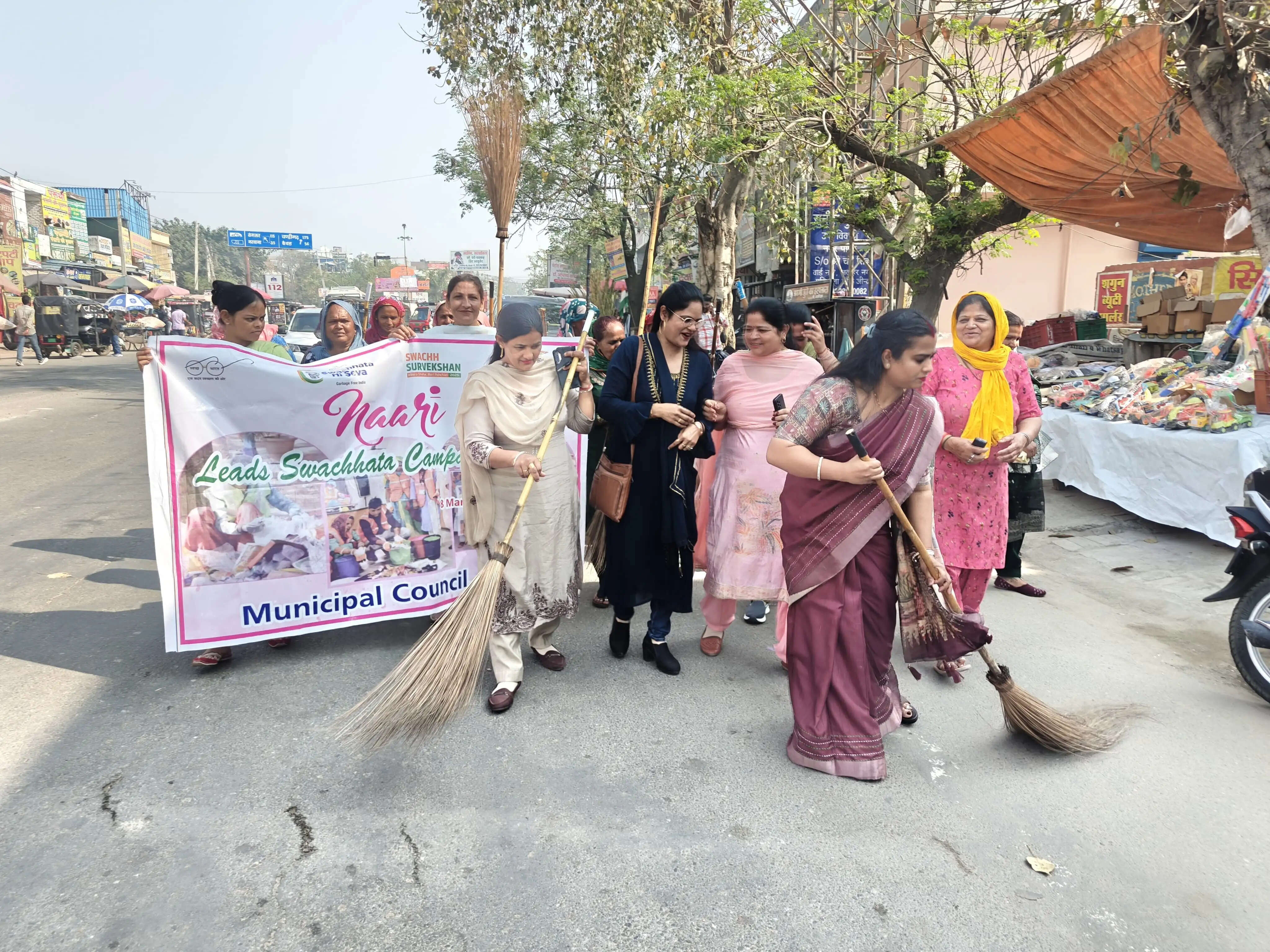 जींद : अंतरराष्ट्रीय महिला दिवस पर नप ने शुरू किया विशेष सफाई अभियान