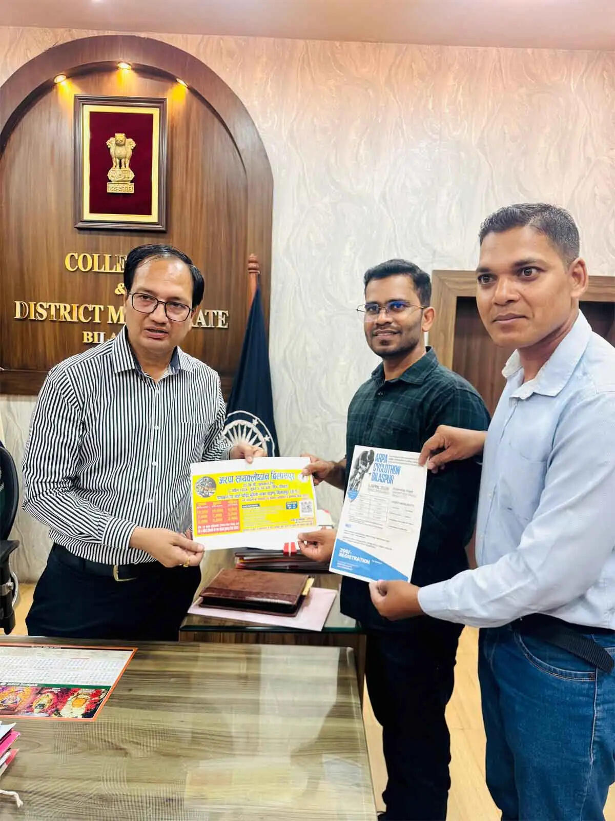 अरपा सायक्लोथॉन बिलासपुर 2026 का भव्य आयोजन पांच अप्रैल को