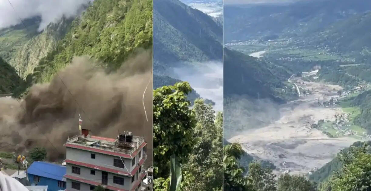 तिब्बत से आए पानी के सैलाब से नेपाल के रसुवा में भारी तबाही, टिमुरे बाजार और कस्टम क्षेत्र में बाढ़ से हालात बेहद गंभीर, सैन्य हेलीकॉप्टर रवाना