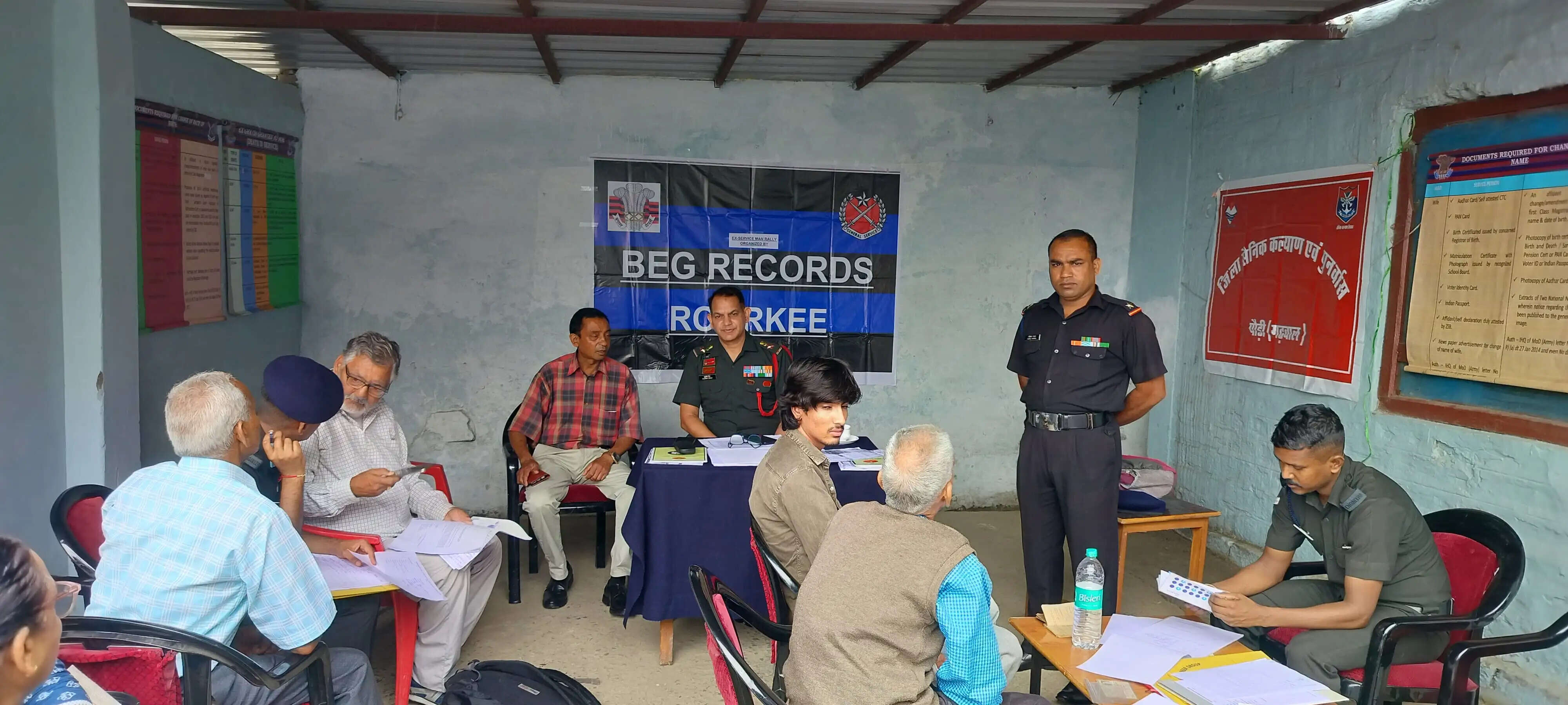 पेंशन समेत पूर्व सैनिकों के कई प्रकरण निपटाए, 68 ने उठाया शिविर का लाभ