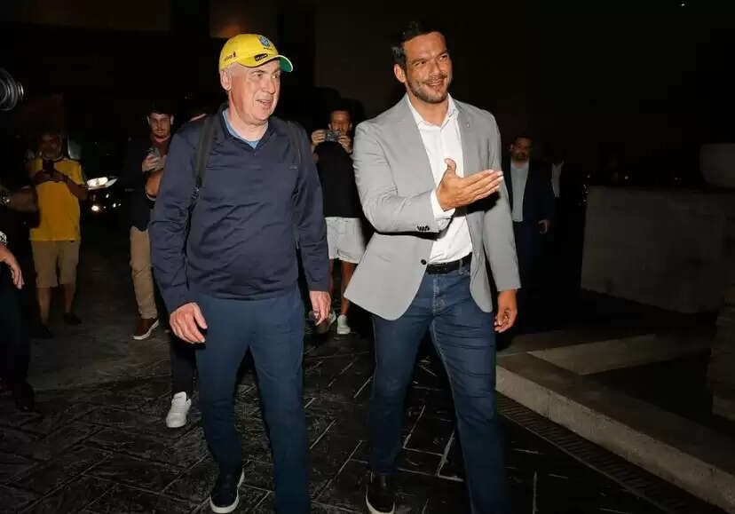 ब्राजील पहुंचे कार्लो एंसेलोटी, संभालेंगे ब्राजील की राष्ट्रीय फुटबॉल टीम के मुख्य कोच की भूमिका