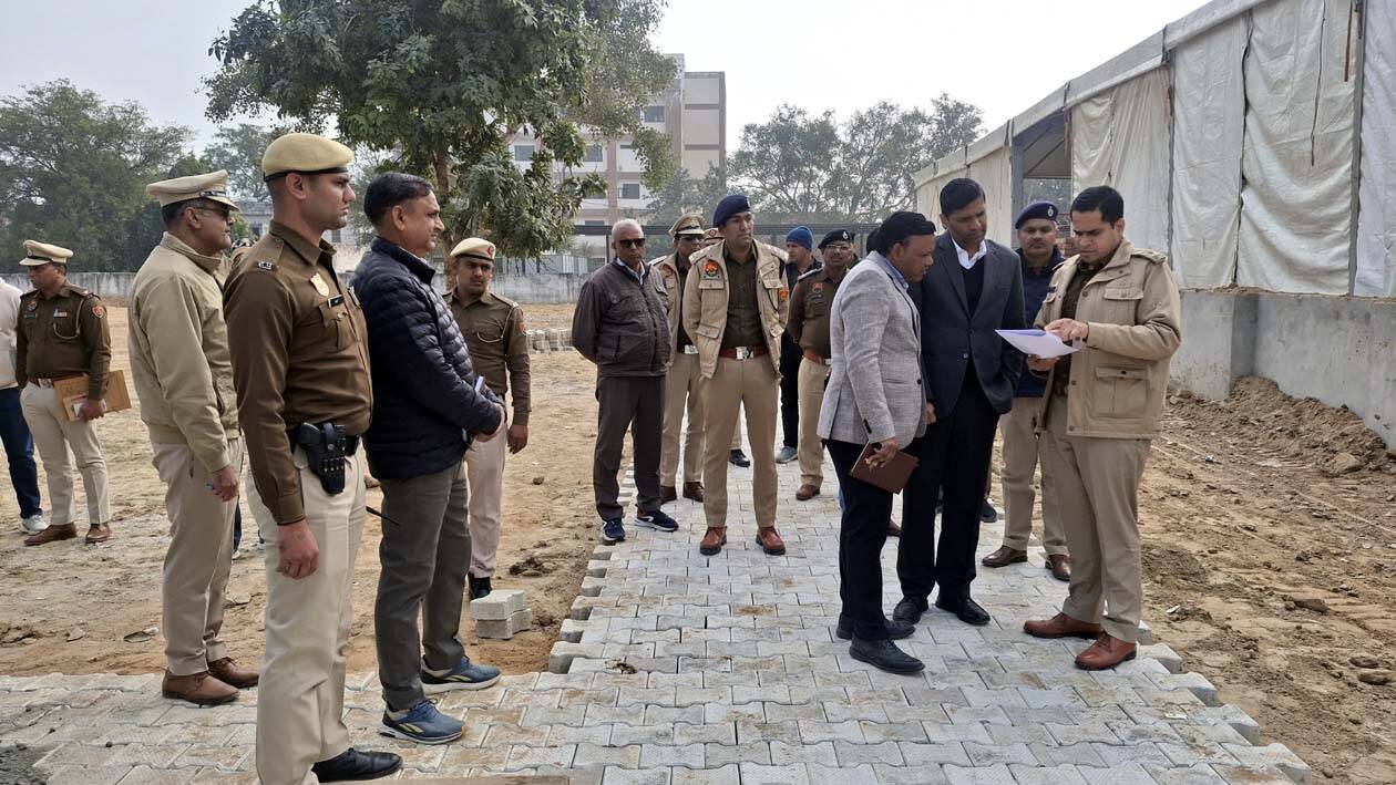 हिसार : चीफ जस्टिस के आगमन से पहले पुलिस ने की फाइनल रिहर्सल, दिए कड़े निर्देश