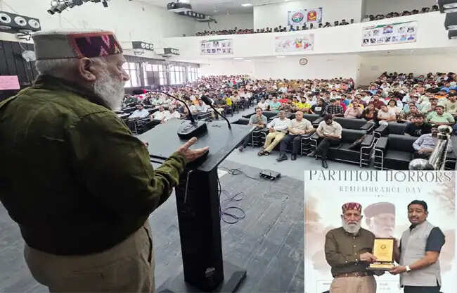 सोनीपत: विभाजन के कारण लोगों को अपने घर, जमीन छोड़ना पीडा़ का दौर: डा. अग्निहोत्री