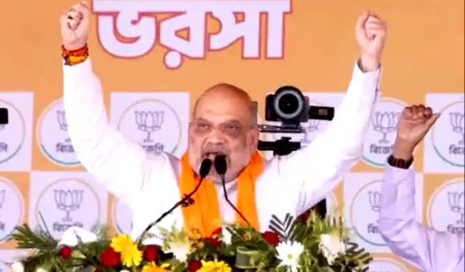 पहले चरण की बंपर वोटिंग से ममता सरकार का सुपड़ा साफ : अमित शाह