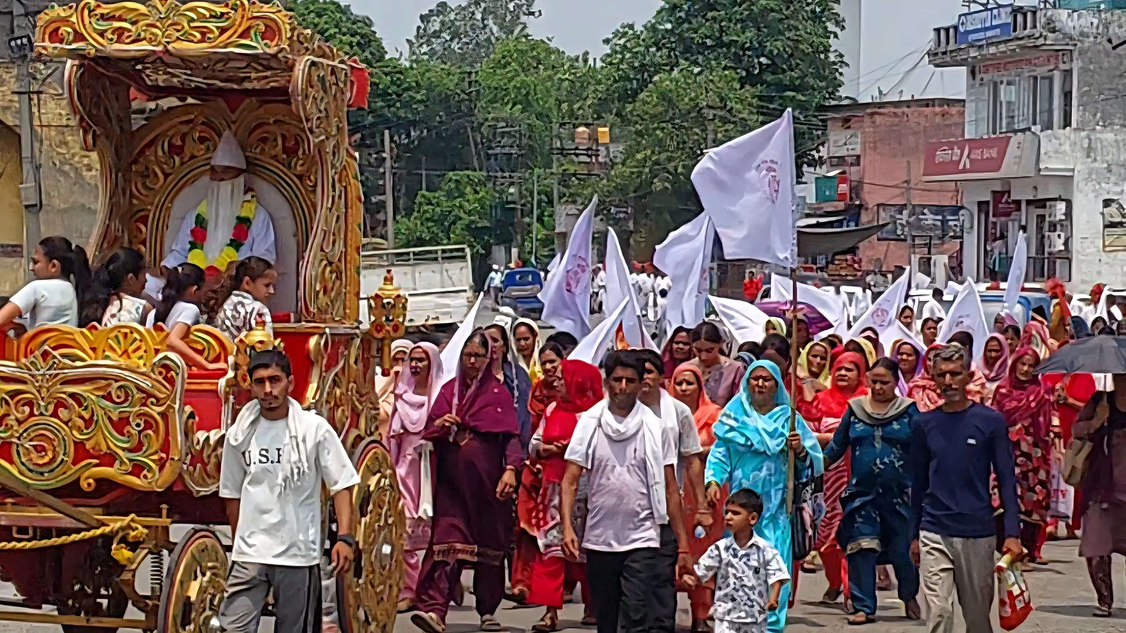 कठुआ में कबीर जयंती धूमधाम से मनाई, भव्य शोभा यात्रा बनी आकर्षण का केंद्र