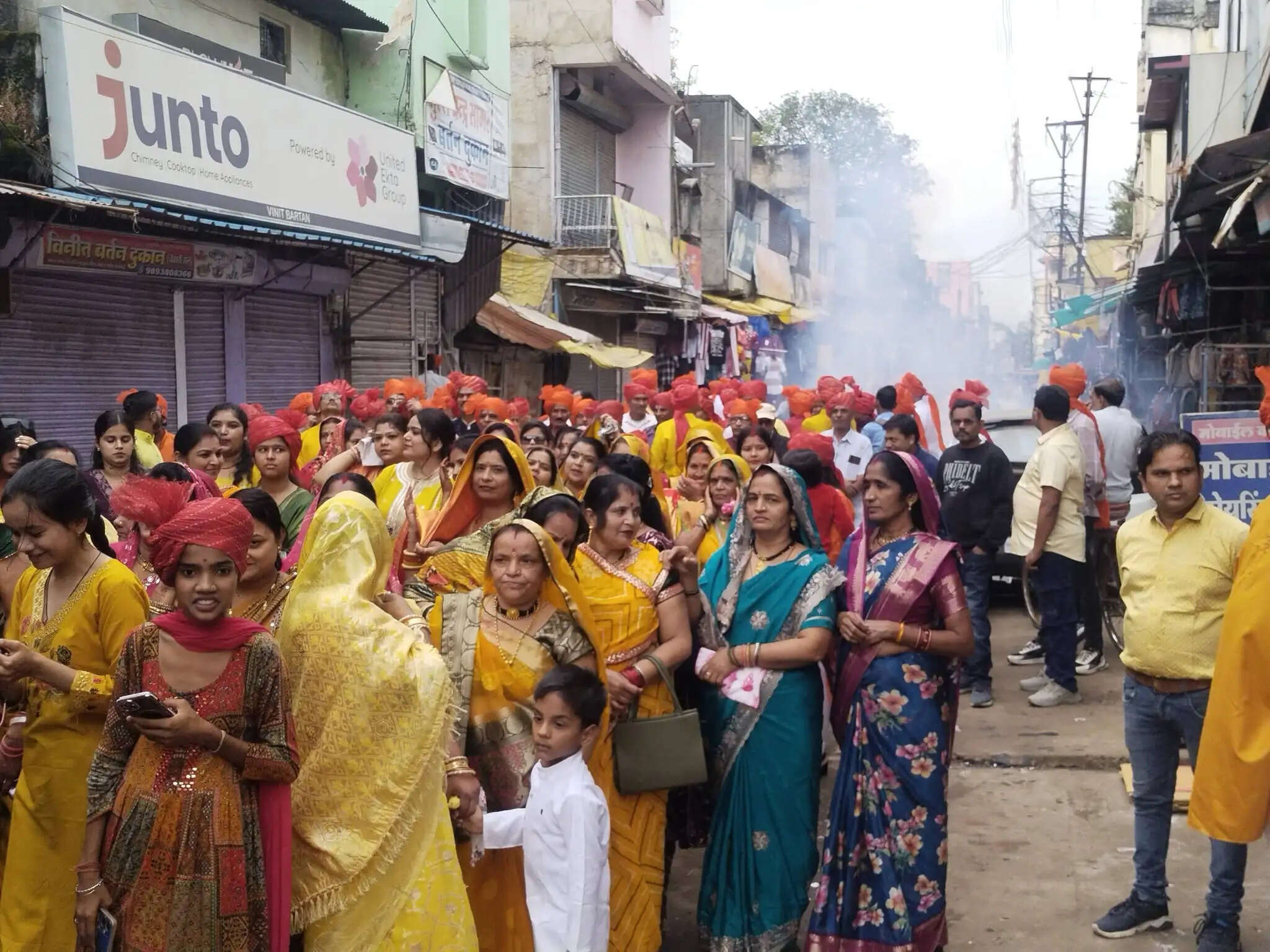 अनूपपुर: स्वर्णकार समाज ने मनाई अजमीढ़ जी महाराज की जयंती, निकाली शोभायात्रा