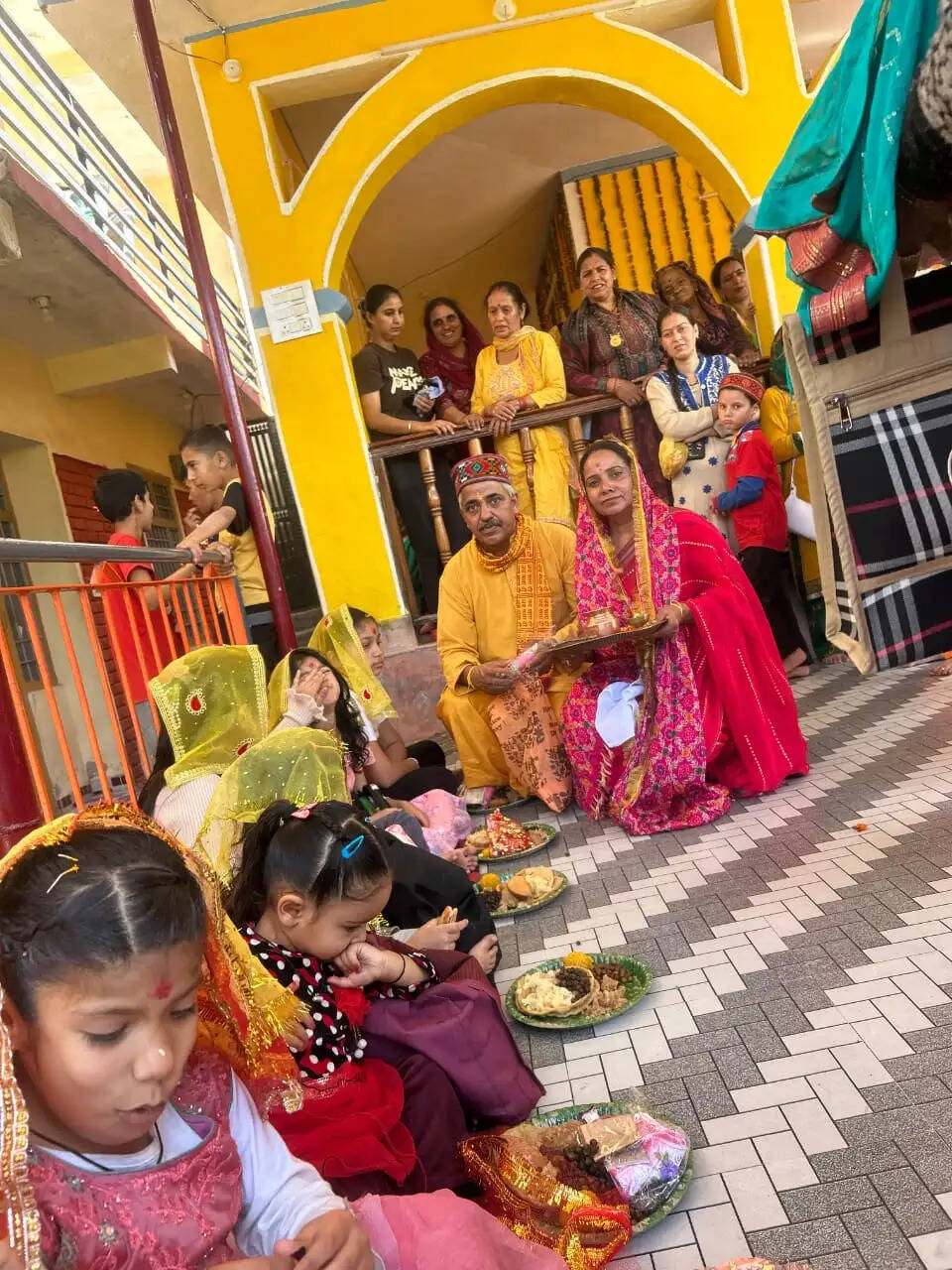 मंडी के माता बगलामुखी मंदिर सेहली में दुर्गाष्टमी पर कन्या पूजन, हवन और भंडारे का आयोजन