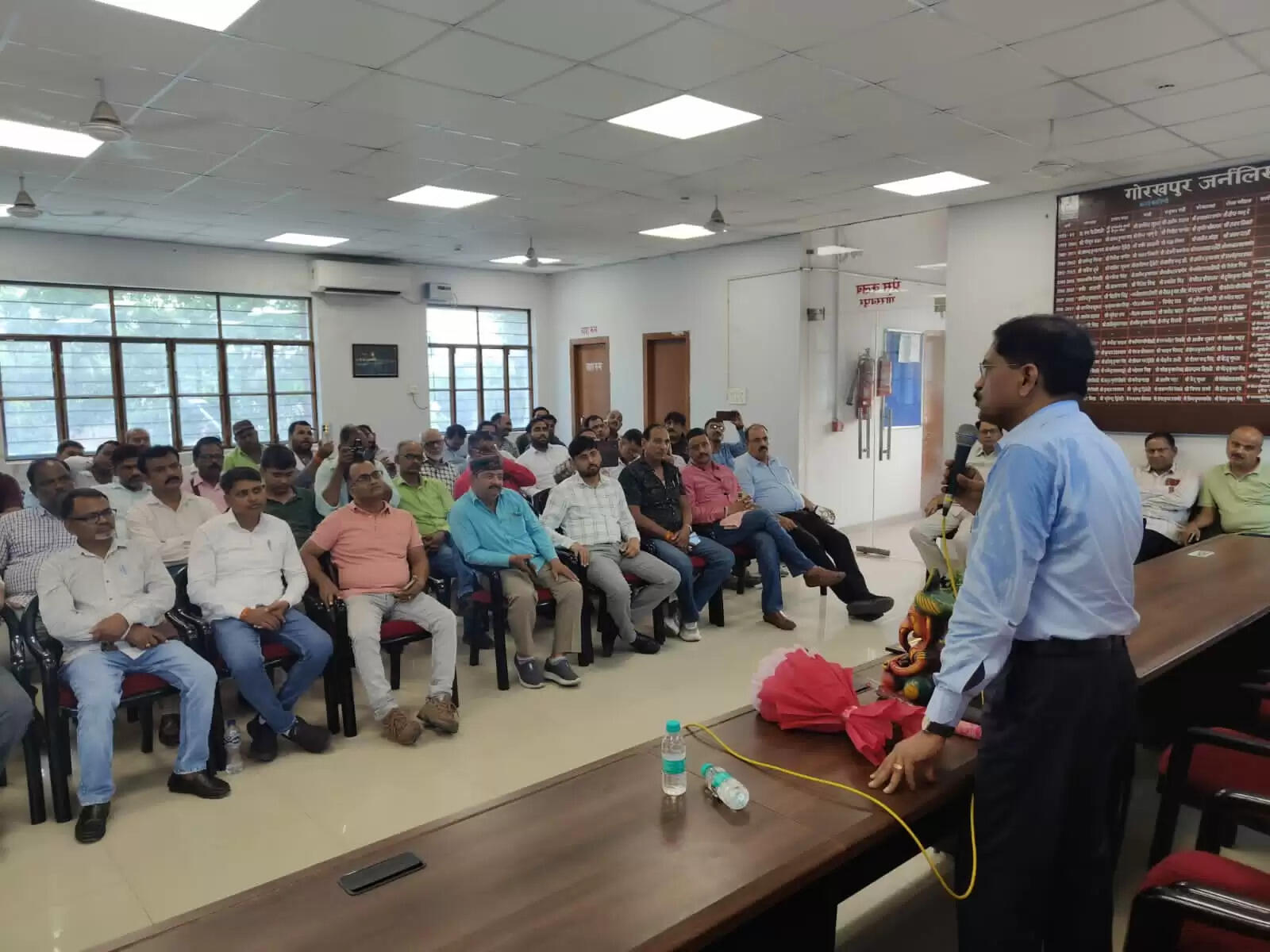 दृढ़ राजनीतिक इच्छाशक्ति से यूपी में बना सुरक्षा का सकारात्मक माहौल : राजेश पांडेय