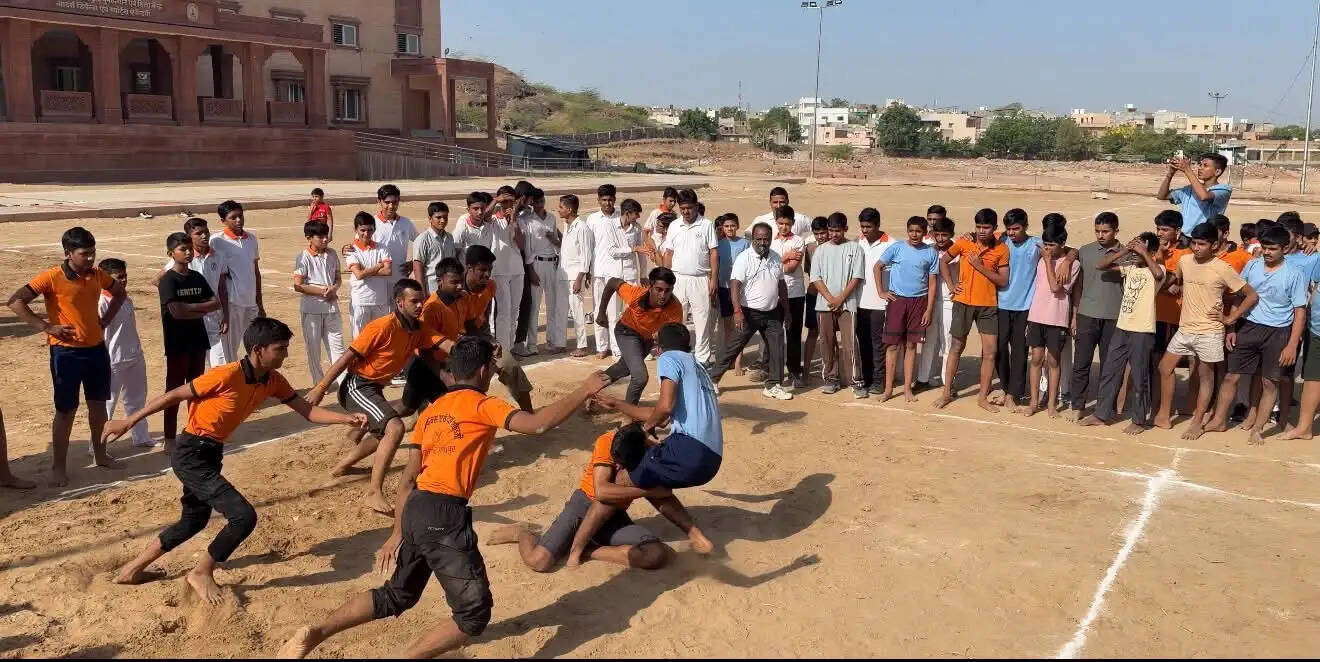 क्रीड़ा भारती का कबड्डी खेल अभियान बना जन-जन का पर्व