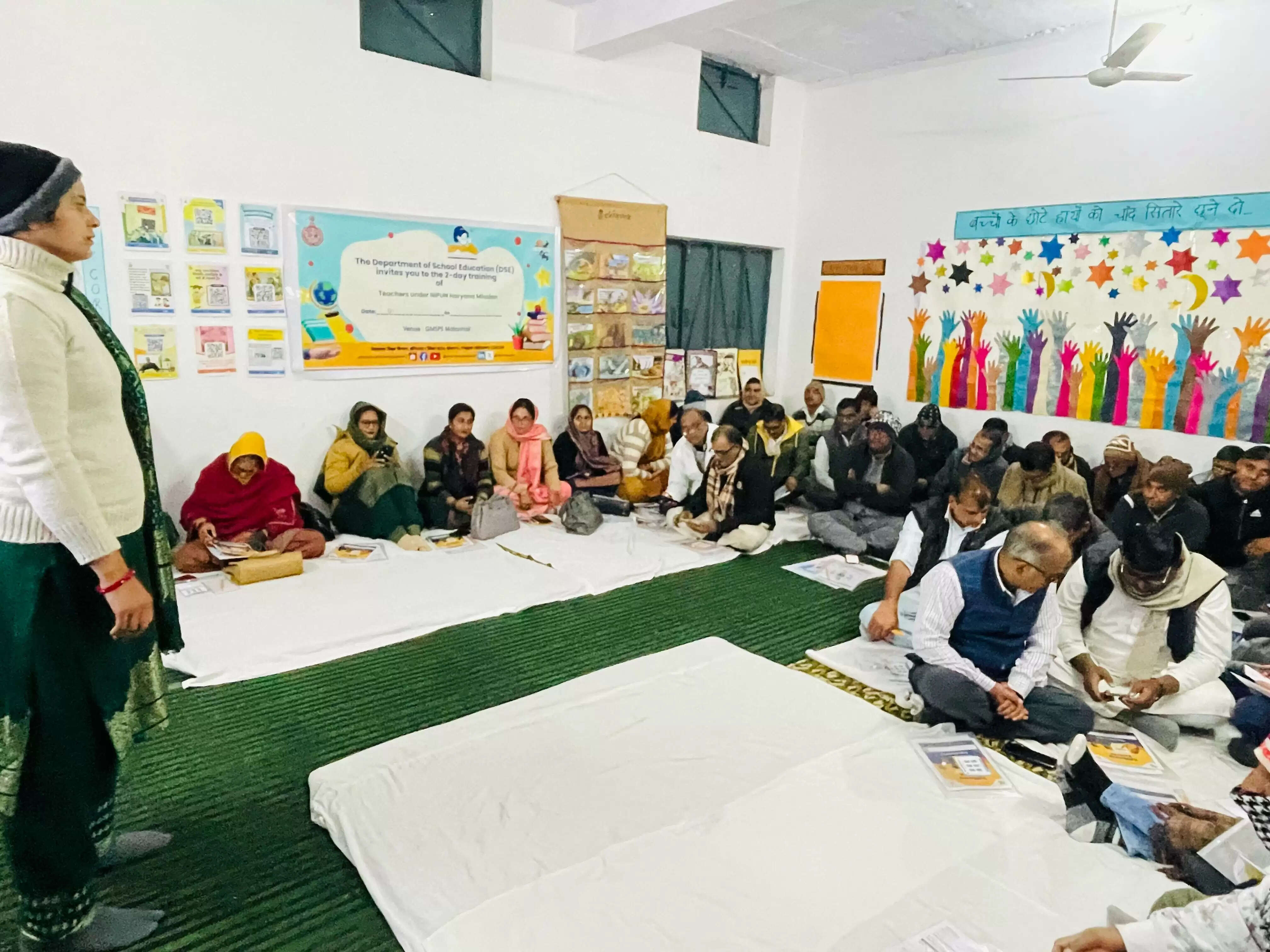 झज्जर : निपुण हरियाणा मिशन में प्राथमिक शिक्षकों का प्रशिक्षण शुरू