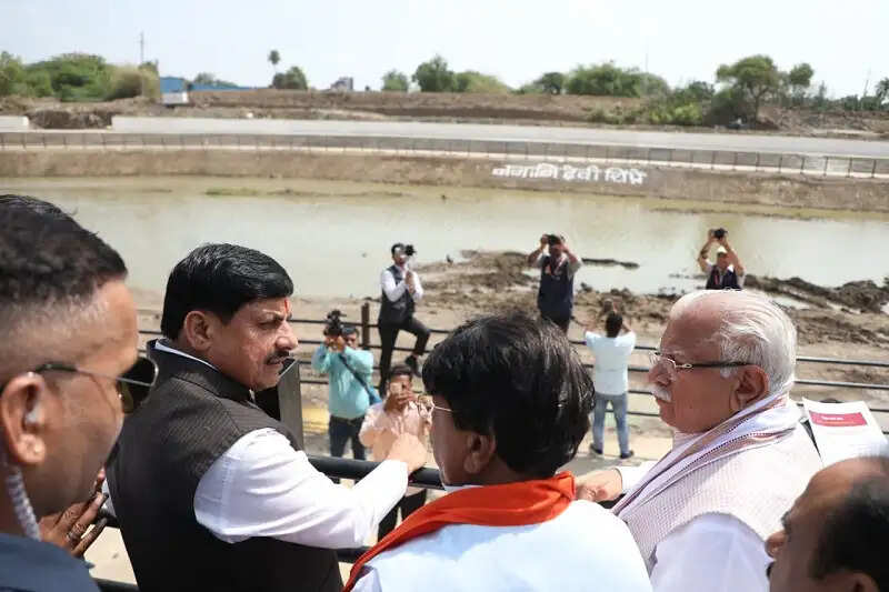मनोहर लाल ने उज्जैन में किया सिंहस्थ 2028 के निर्माण कार्यों का निरीक्षण