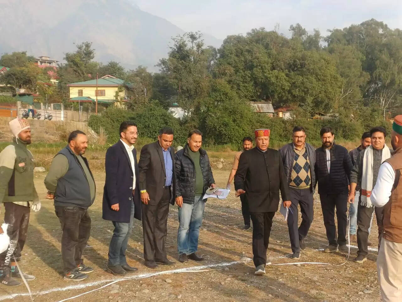 भाजपा की धर्मशाला महा रैली की तैयारियाें का राजीव बिंदल ने लिया जायजा