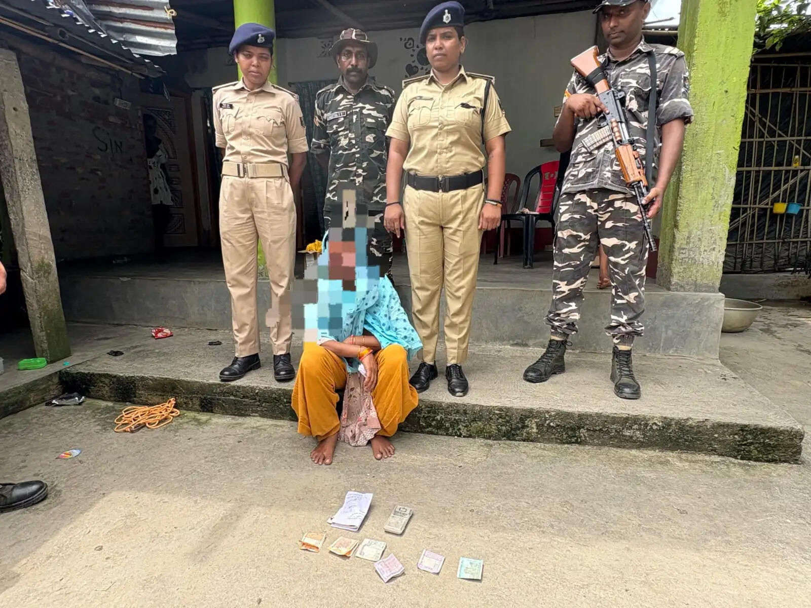 ब्राउन शुगर के साथ महिला तस्कर गिरफ्तार, अंतरराष्ट्रीय बाजार में कीमत 10 लाख