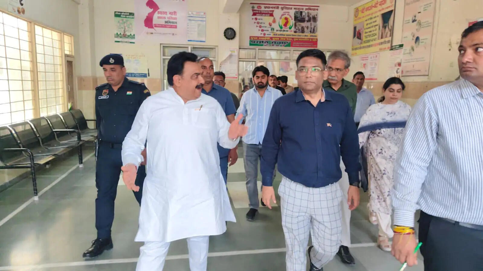 डिप्टी स्पीकर ने जींद पॉलीक्लीनिक पर मारा छापा,मिली खामियां