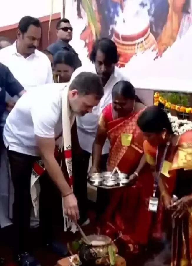नीलगिरि में पोंगल उत्सव में शामिल हुए राहुल गांधी, शिक्षा, रोजगार और सामाजिक सौहार्द पर दिया जोर