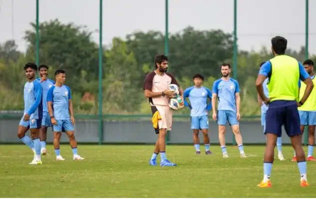 ताजिकिस्तान से मैत्री मैचों के लिए भारतीय फुटबॉल टीम घोषित, चोटिल रयान विलियम्स बाहर