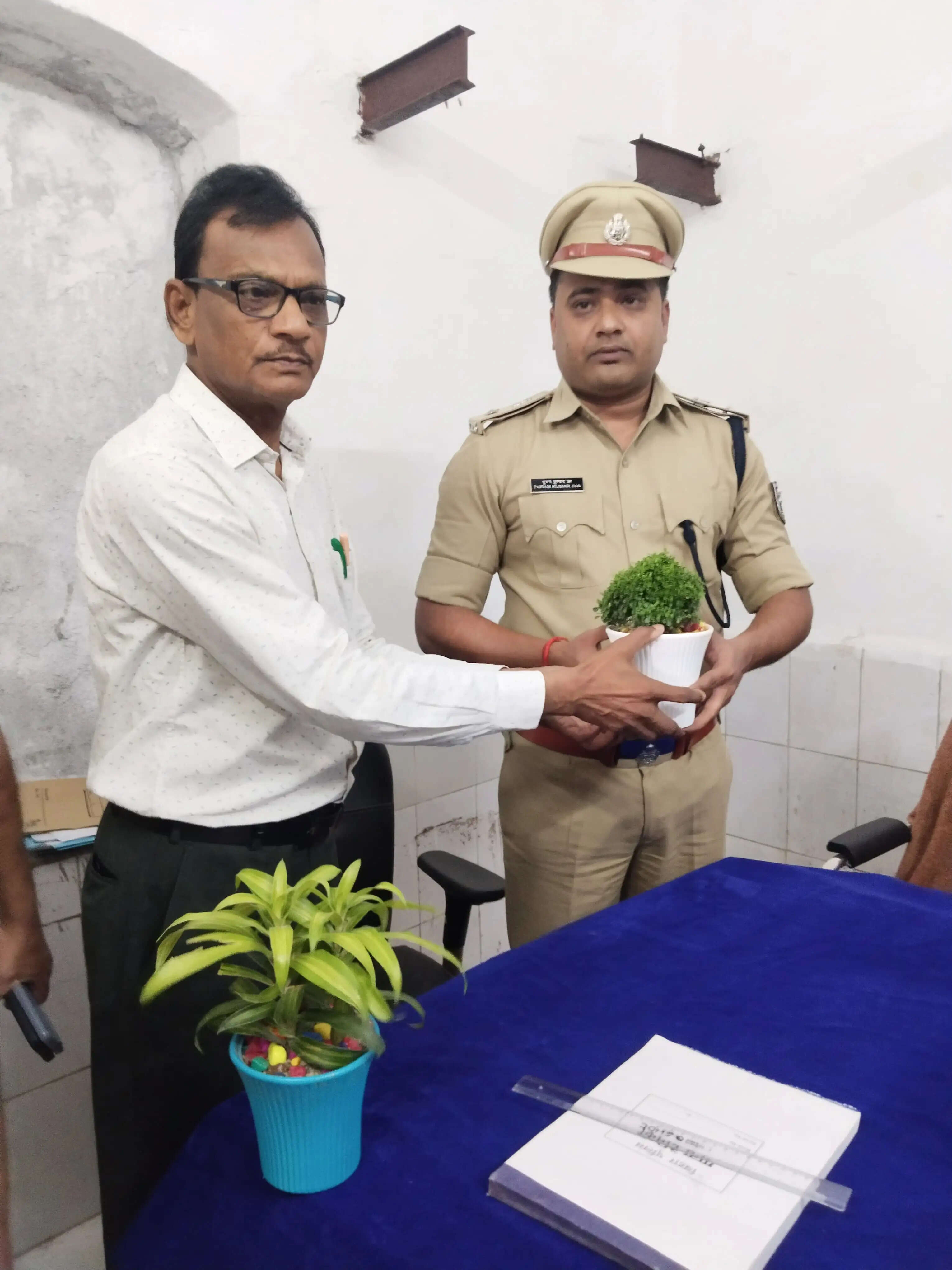 सदर अस्पताल में पुलिस टीओपी का शुभारंभ