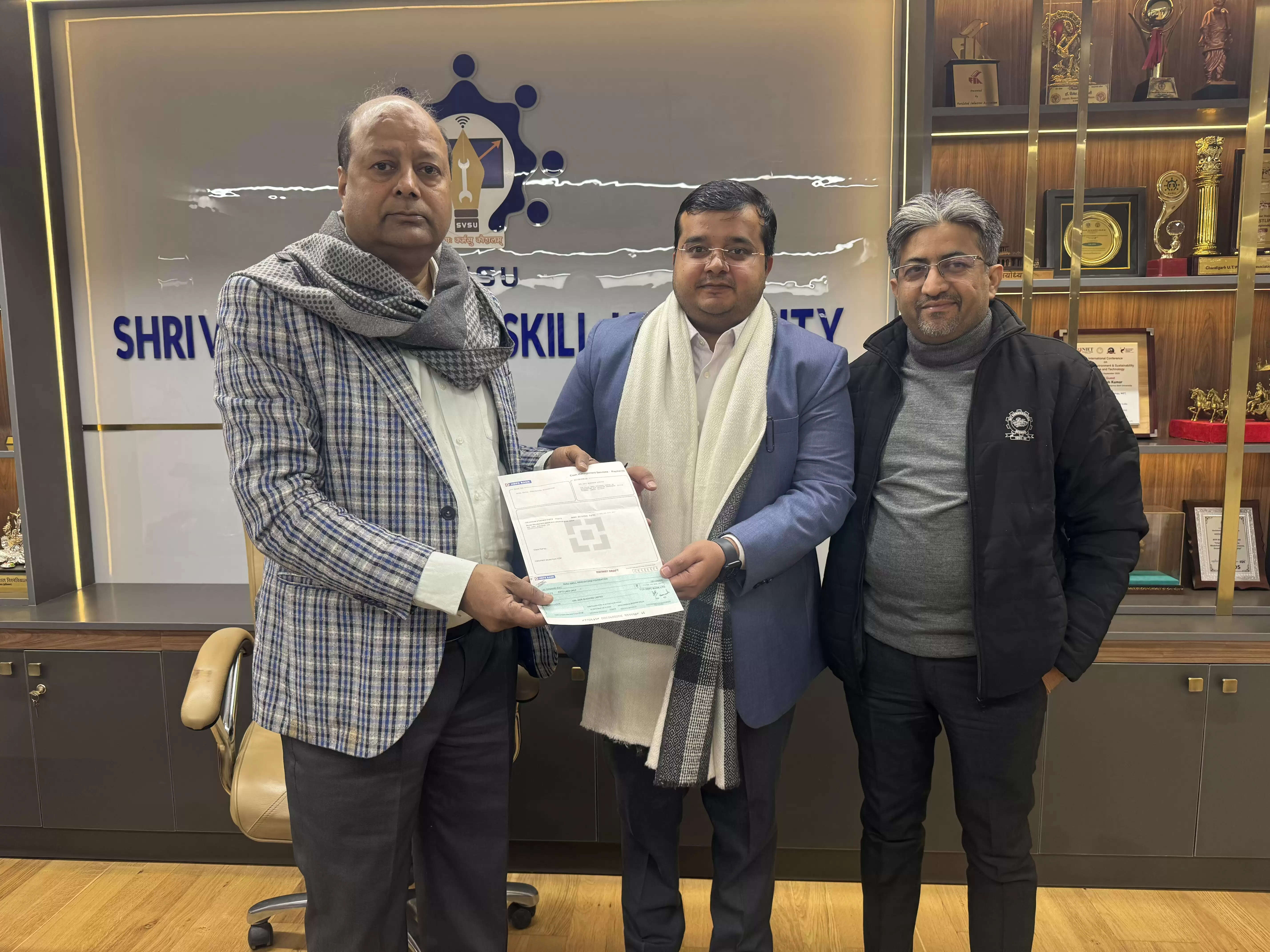 पलवल : एसवीएसयू में वेब रेडियो की स्थापना