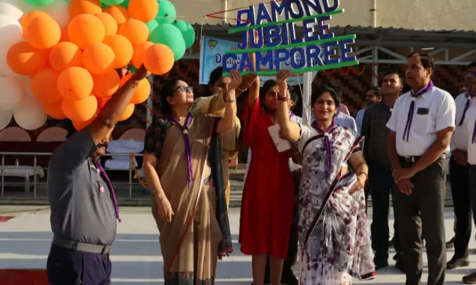 उत्तर रेलवे भारत स्काउट एंड गाइड के 75 वर्ष पूर्ण, रेलवे स्टेडियम में डायमंड जुबली कैंपोरी का शुभारंभ