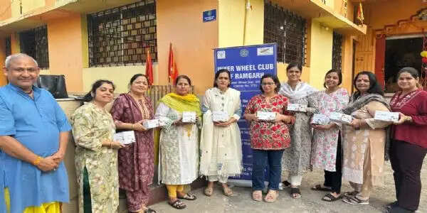 किला मंदिर की सुरक्षा के लिए&nbsp;इनरव्हील क्लब ने लगवाया सीसीटीवी