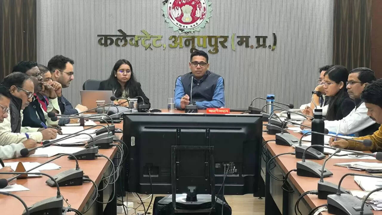 अनूपपुर: भव्यता, दिव्यता एवं आध्यात्मिकता के तर्ज पर नर्मदा महोत्सव की करें तैयारी-कलेक्टर