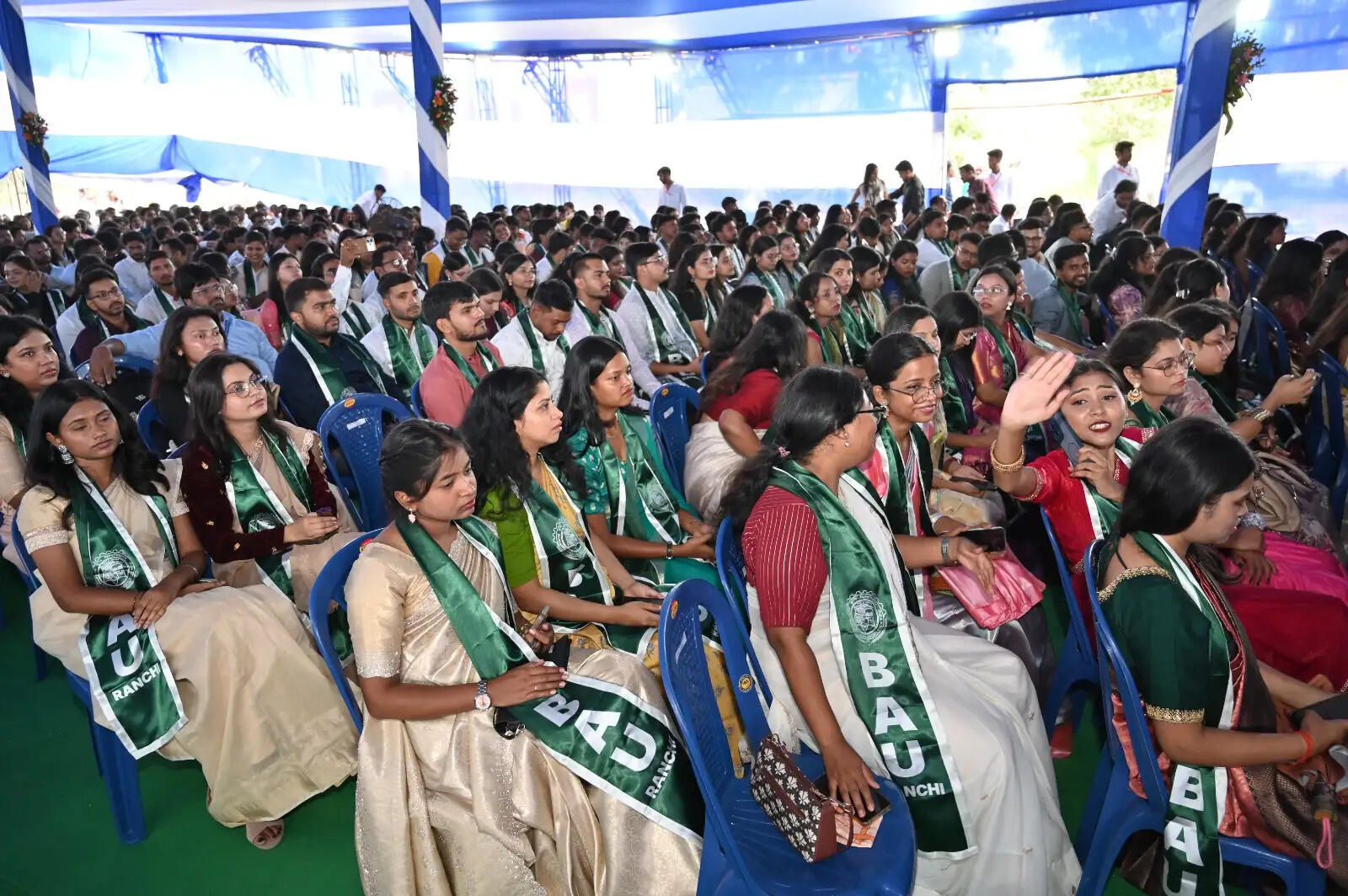 बीएयू के नौवें दीक्षांत समारोह में 11 विद्यार्थियों को मिला स्वर्ण पदक