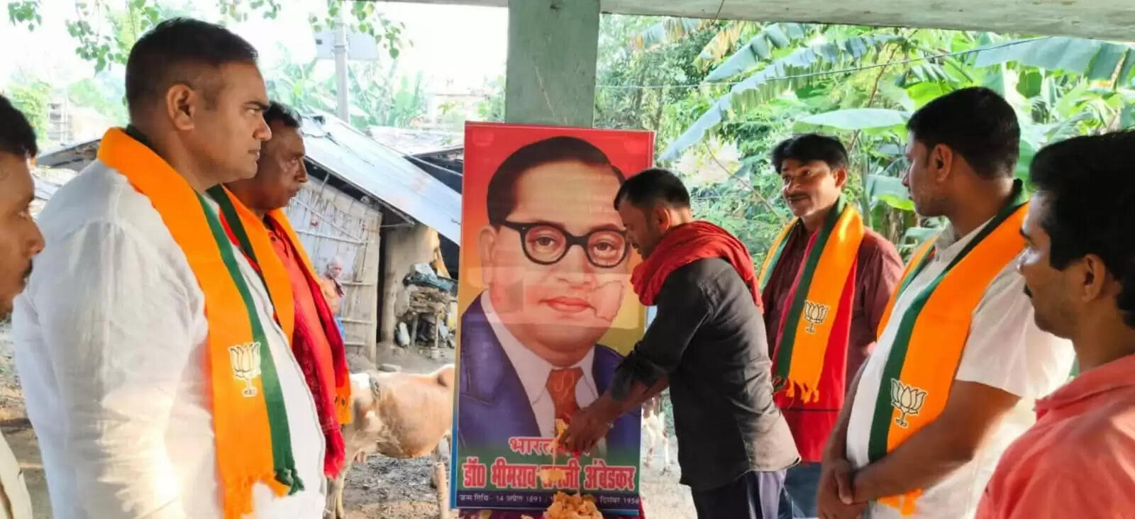 मनाई गई डॉ भीमराव आंबेडकर की जयंती